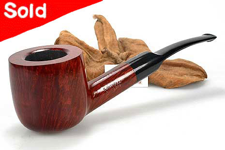 Savinelli Punto Oro 121 EX Saddle Quarter-Bent Pot